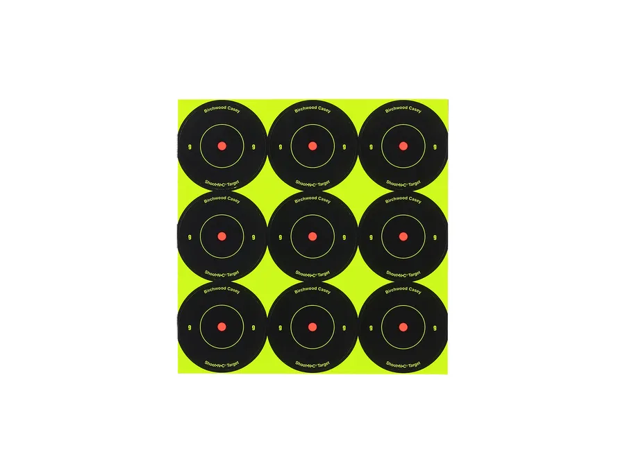 Birchwood Casey Birchwood Shoot-N-C Reactive Target 2 Bullseye