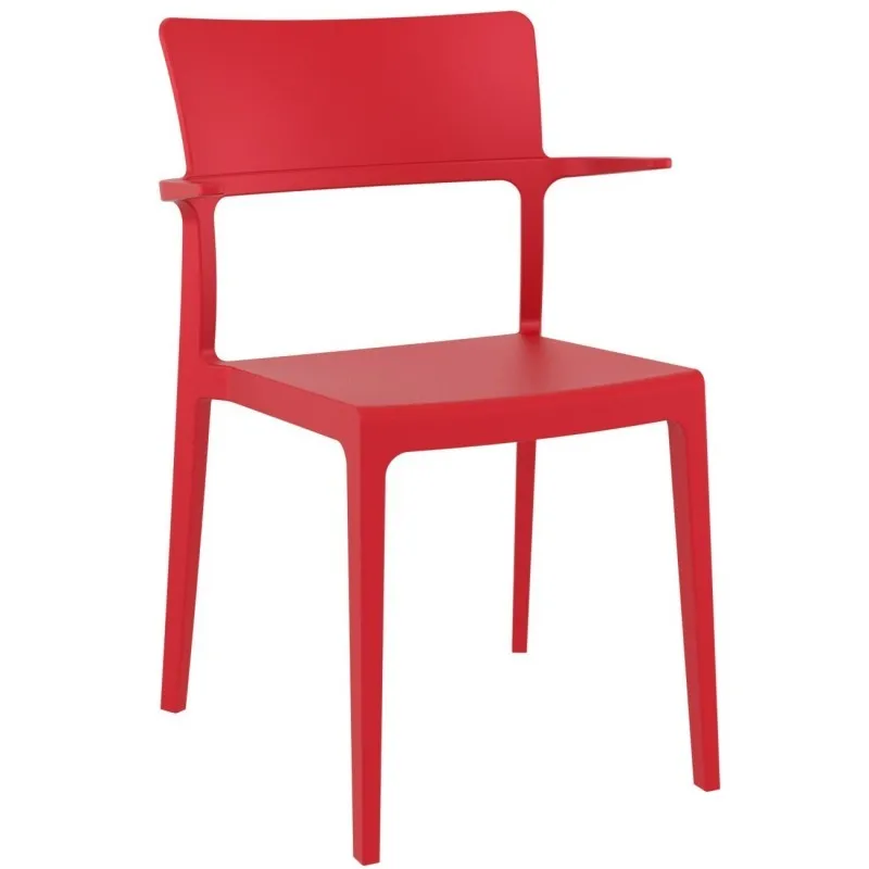 Siesta Plus Dining Armchair - Red