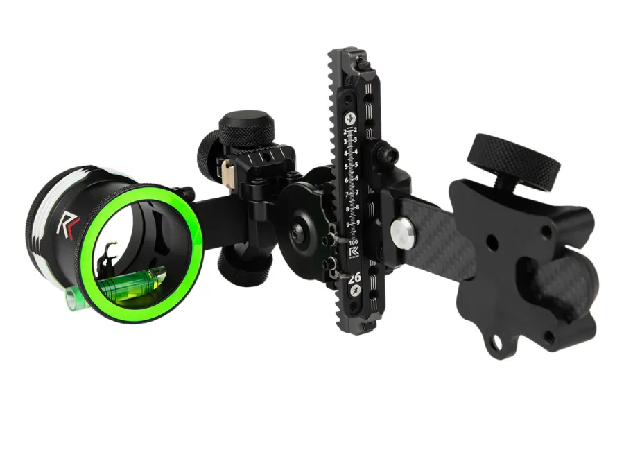 Redline Archery Redline Torch 2 Pin Sight, Gray, Left Hand