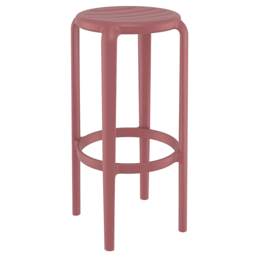 Siesta Tom Bar Stool - Marsala
